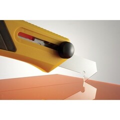 Резак Olfa PC-L 13 мм усиленный пластиковый корпус 3 лезвия - фото 4