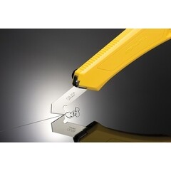 Резак Olfa PC-L 13 мм усиленный пластиковый корпус 3 лезвия - фото 3