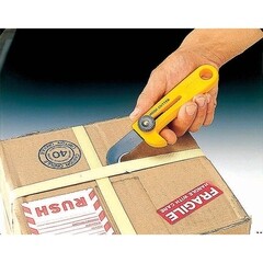 Нож Olfa HOK-1 20 мм с лезвием крюком пластиковый корпус - фото 3