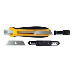 Нож Olfa UTC-1 17,5 мм с выдвижным трапецевидным лезвием пластиковый корпус с автофиксатором - фото 4