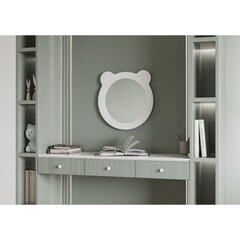 Зеркало фигурное мишка 48х48 см Акватон Каспер белое (1.A283.3.02C.RE2.0) - фото 8