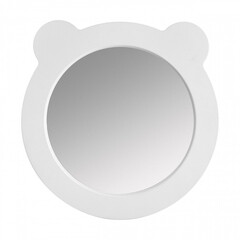 Изображение товара Зеркало фигурное мишка 48х48 см Акватон Каспер белое (1.A283.3.02C.RE2.0)