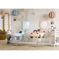 Зеркало фигурное мишка 48х48 см Акватон Каспер розовое (1.A283.3.02C.R1E.0) - фото 5