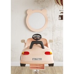 Зеркало фигурное мишка 48х48 см Акватон Каспер розовое (1.A283.3.02C.R1E.0) - фото 6