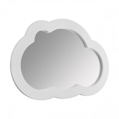 Зеркало фигурное облако 77,5х52,2 см Акватон Каспер (1.A283.6.02C.RE2.0) - фото 8