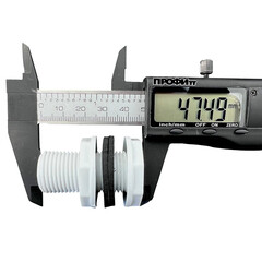 Переходник для врезки в бочку 1/2 Профитт пластиковый (0340159-RCS) - фото 4