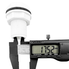 Переходник для врезки в бочку 3/4 Профитт пластиковый (0340166-RCS) - фото 3