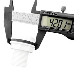 Переходник для врезки в бочку 3/4 Профитт пластиковый (0340166-RCS) - фото 2