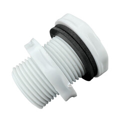 Переходник для врезки в бочку 1" Профитт пластиковый (0340173-RCS) - фото 1