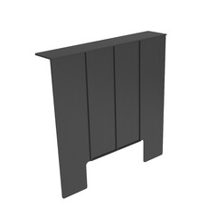 Перегородка-сифон для дождеприемника пластиковая 300х300 мм Gidrolica черная - фото 7