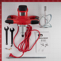 Дрель-миксер электрическая КМ EM-1401/1 1400 Вт - фото 6