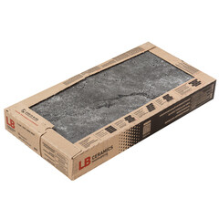 Керамогранит LB Ceramics Киплинг темно-серый 603х300х8,5 мм (8 шт.=1,44 кв.м) - фото 2