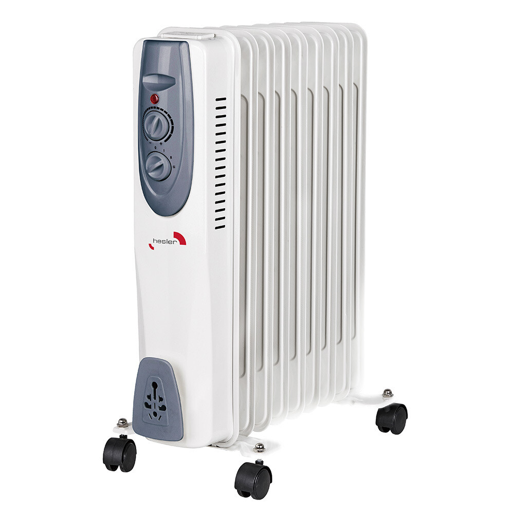 Изображение товара Масляный обогреватель Hesler 2000 Вт 9 секций HS-OH-092001