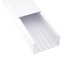 Кабель-канал DKC ТА-GN 150х80 мм белый 2 м (01792DIY) - фото 2