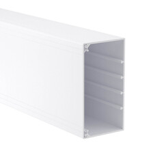 Кабель-канал DKC ТА-GN 150х80 мм белый 2 м (01792DIY) - фото 1