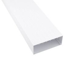 Кабель-канал DKC ТА-GN 200х80 мм белый 2 м (01793DIY) - фото 2