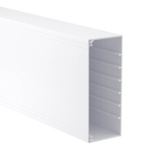 Кабель-канал DKC ТА-GN 200х80 мм белый 2 м (01793DIY) - фото 1