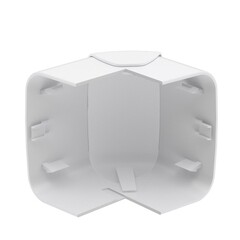 Угол внешний изменяемый для кабель-канала DKC 110х50 мм белый (01052) - фото 2