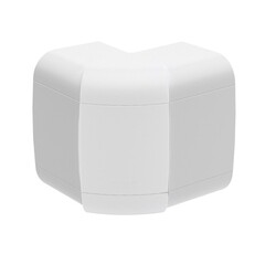 Угол внешний изменяемый для кабель-канала DKC 110х50 мм белый (01052) - фото 1