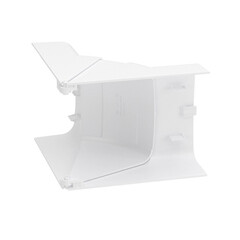 Угол внутренний изменяемый для кабель-канала DKC 110х50 мм белый (01051) - фото 2