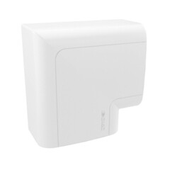 Угол плоский для кабель-канала DKC 90х50 мм белый (09503) - фото 1