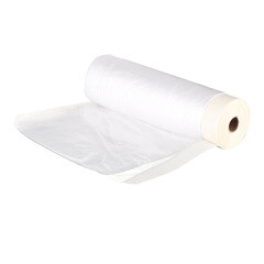 Пленка защитная Unibob с клейким краем 10 мкм 3,5х20 м (70 кв.м) - фото 2