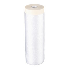 Пленка защитная Folsen с клейким краем 9 мкм 3,1х17 м (52,7 кв.м) - фото 2