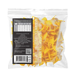 Система выравнивания плитки для тонкой основы Beorol 1 мм зажим ворота (100 шт.) - фото 2