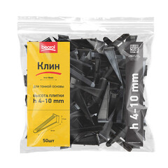 Система выравнивания плитки для тонкой основы Beorol клин (50 шт.) - фото 3