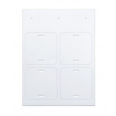 Изображение товара Бирка кабельная маркировочная DKC Mark белая (4 шт.)