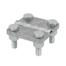 Зажим полоса - прут 57х57 мм DKC Jupiter (NG3102DIY)