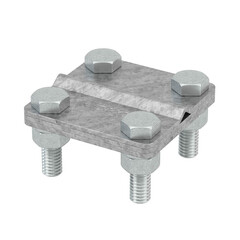 Зажим полоса - прут 57х57 мм DKC Jupiter (NG3102DIY)