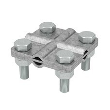 Зажим крестовидный прут-прут d8 мм DKC Jupiter (NG3104DIY)