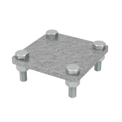 Зажим полоса - полоса 80х80 мм DKC Jupiter (NG3105DIY)