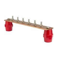 Главная заземляющая шина с комплектом крепежа 10 подключений DKC Jupiter (NE2010)