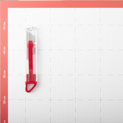 Нож строительный Hesler 19 мм с трапециевидным выдвижным лезвием пластиковый корпус - фото 3