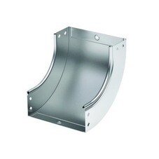 Угол для лотка вертикальный 90° DKC 50х50 мм с креплением (36660K/36660KDIY)