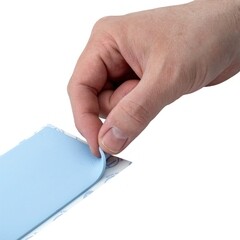 Клейкая масса Bostik Blu Tack 45 г - фото 5