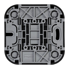 Переключатель Legrand Quteo двухклавишный накладной черный (782479) - фото 4