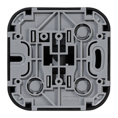 Переключатель Legrand Quteo одноклавишный накладной черный (782477) - фото 3