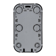 Розетка Legrand Quteo накладная черная со шторками (782475) - фото 4