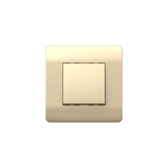 Изображение товара Выключатель Chint NEW3-E одноклавишный встраиваемый шампань (431380)