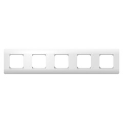 Изображение товара Рамка Chint NEW3-E пятиместная белая (431549)
