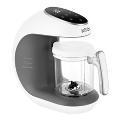 Блендер-пароварка стационарный Kitfort КТ-2322-1 130/300 Вт 0,3/0,45 л белый