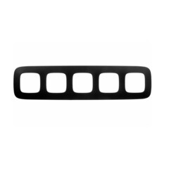 Изображение товара Рамка Legrand Valena Allure пятиместная черная сталь (754295)