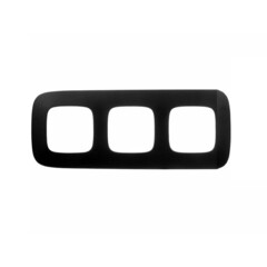 Изображение товара Рамка Legrand Valena Allure трехместная черная сталь (754293)