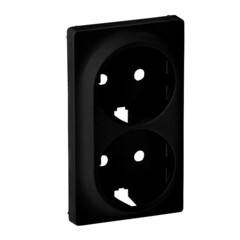 Накладка для розетки Legrand Valena Life антрацит (756952)