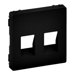 Изображение товара Накладка для компьютерной розетки Legrand Valena Life антрацит двойная (756372)
