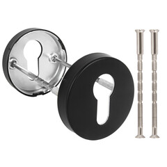 Ключевина Fuaro DSS-02-ET круглая розетка черный (45461) - фото 3