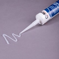 Герметик силиконовый нейтральный Quelyd прозрачный 280 мл - фото 2